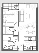 Tower I 02 One Bedroom
